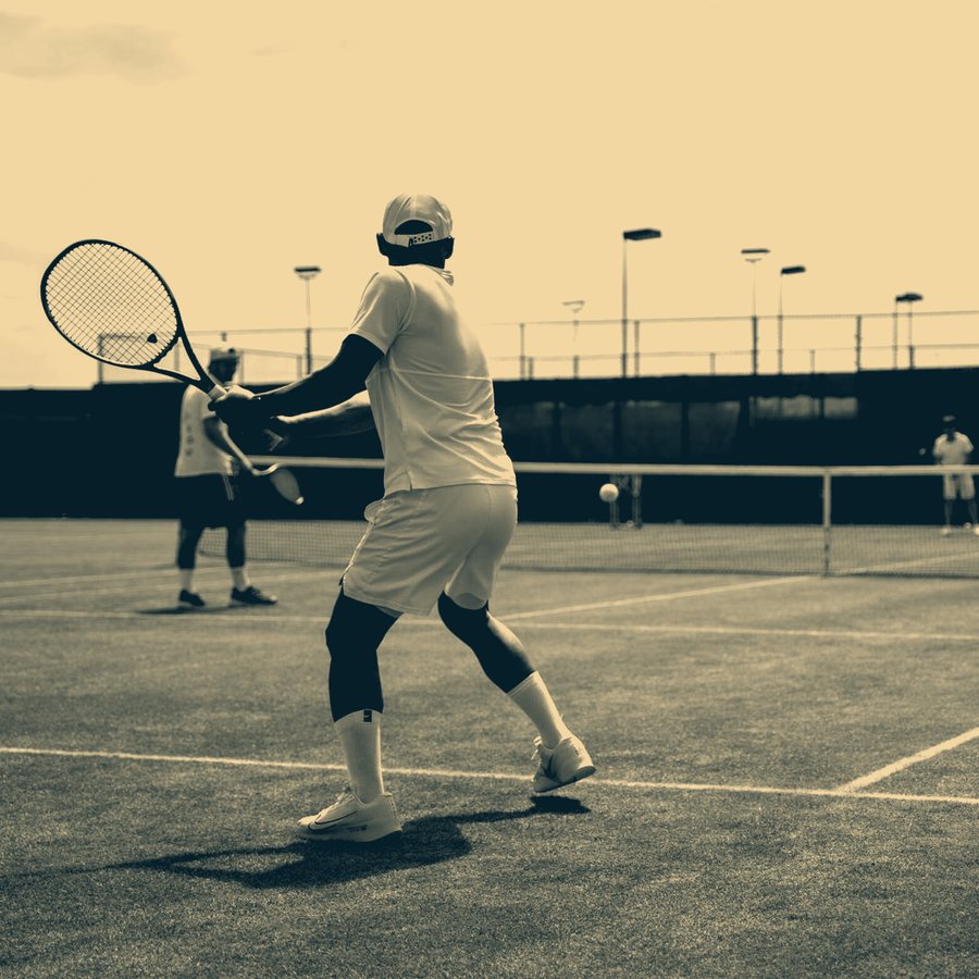 Doubles on grass